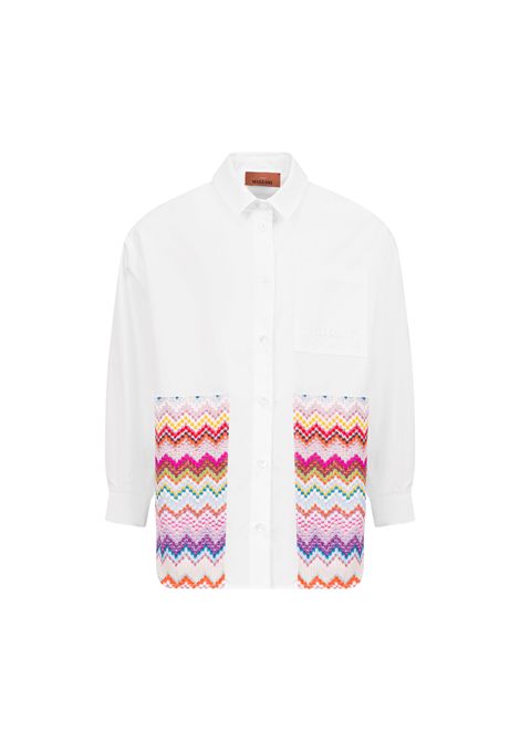 Camicia con logo MISSONI KIDS | MZ5A00 P0013101